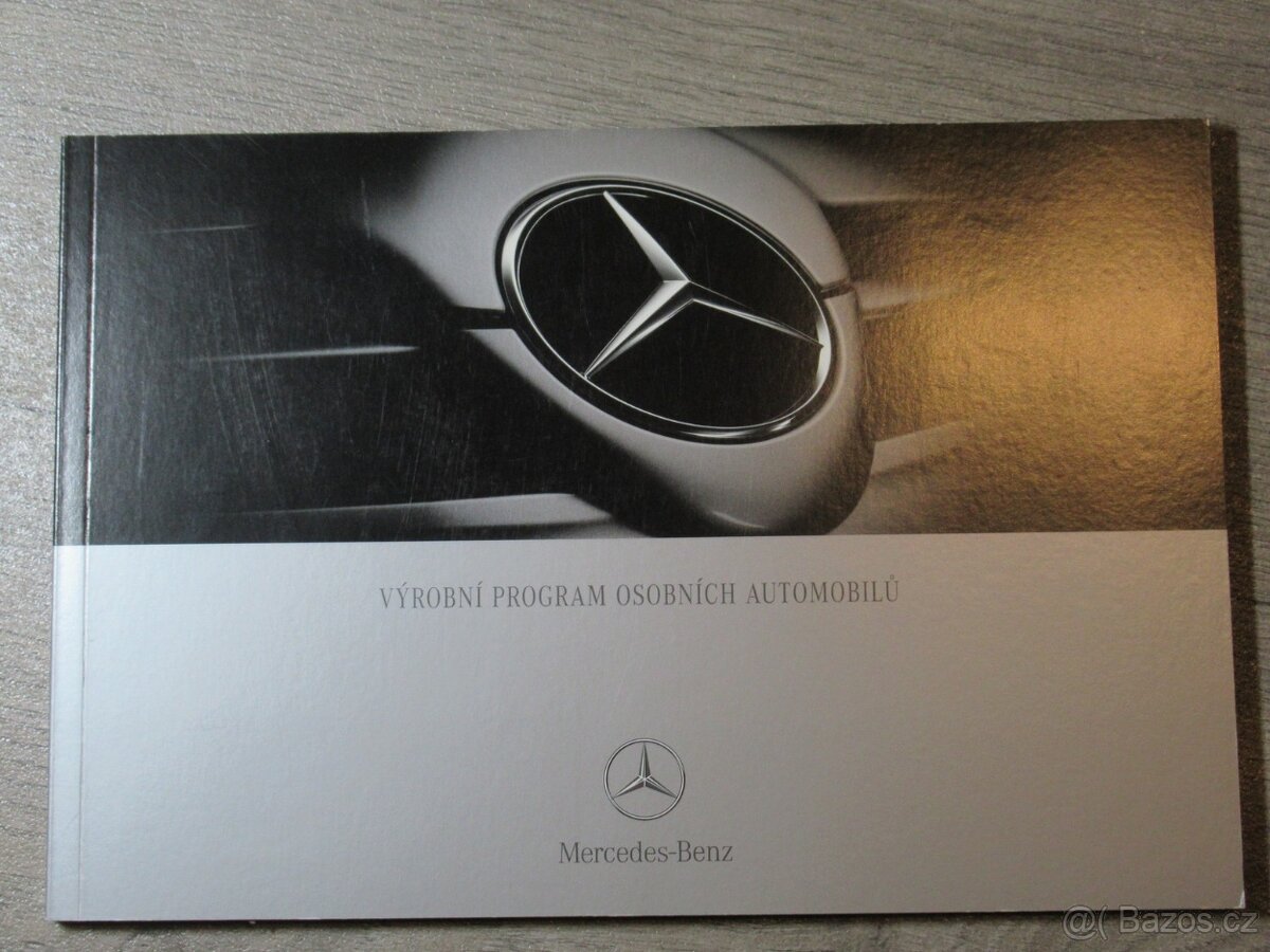 Výrobní program osobních automobilů Mercedes-Benz 2004