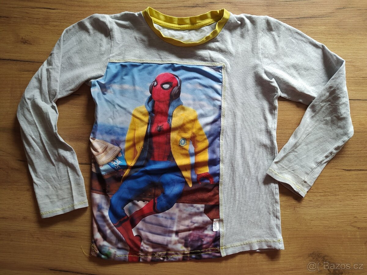 Handmade Spiderman tricko