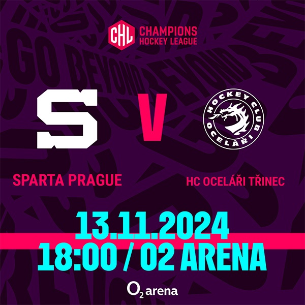 Osmifinále CHL: HC Sparta Praha – HC Oceláři Tř, klubové VIP