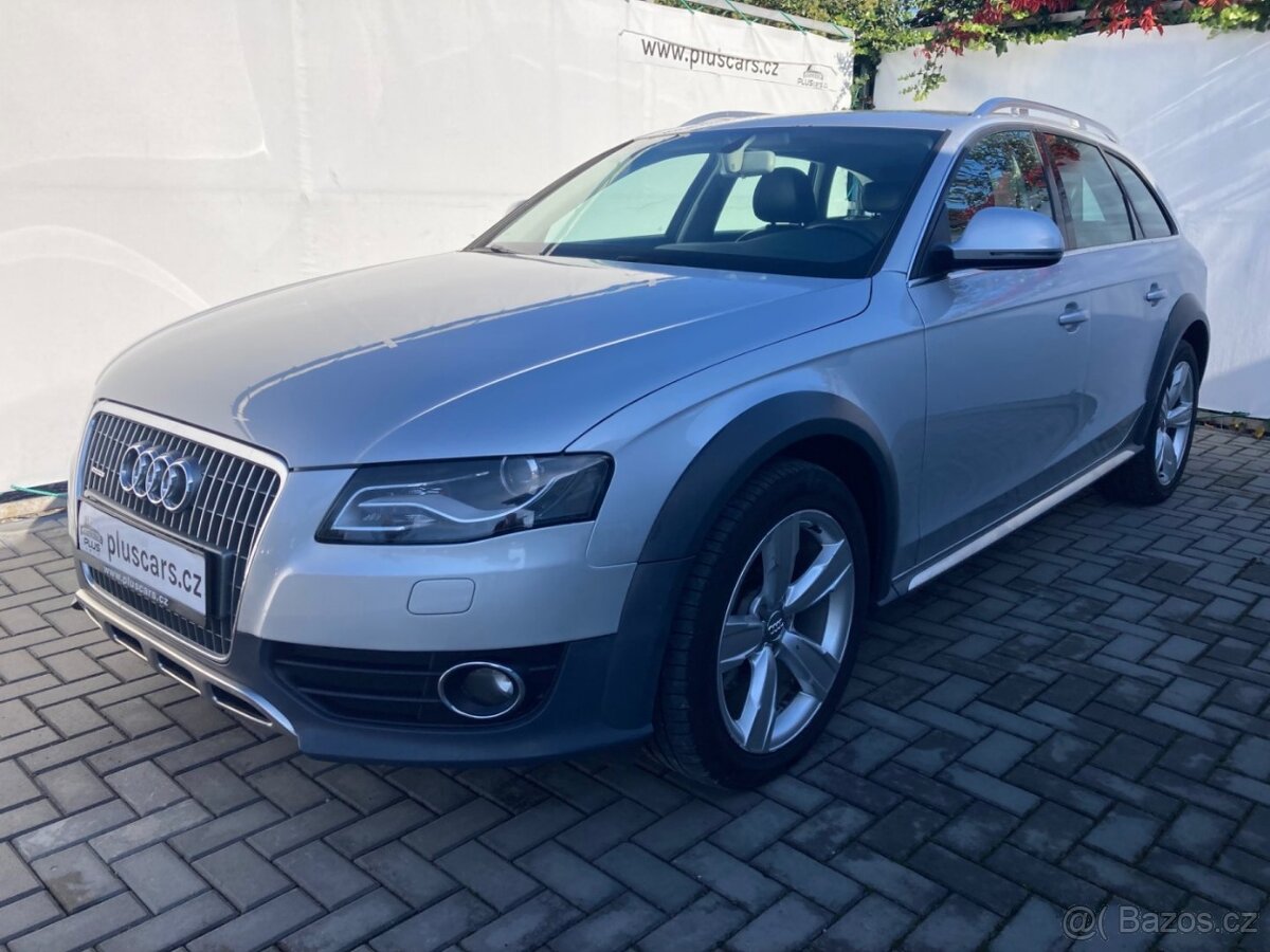 Audi A4 AllRoad, 2,0 TDi, zadní park. senzory, nová STK