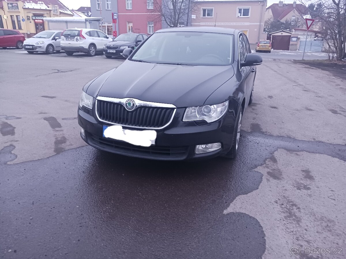 Pronájem auta škoda superb 2