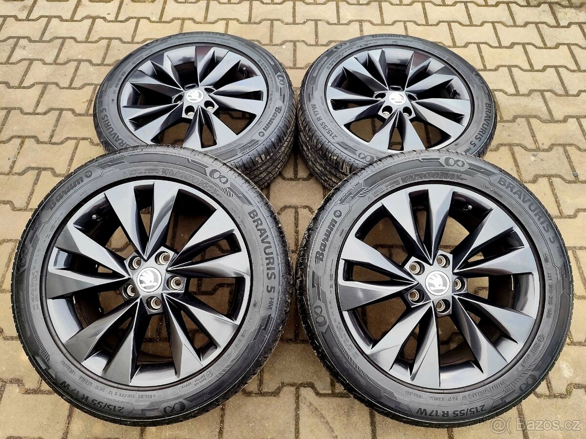 Disky originální Škoda Karoq 5x112 R17 Kuma