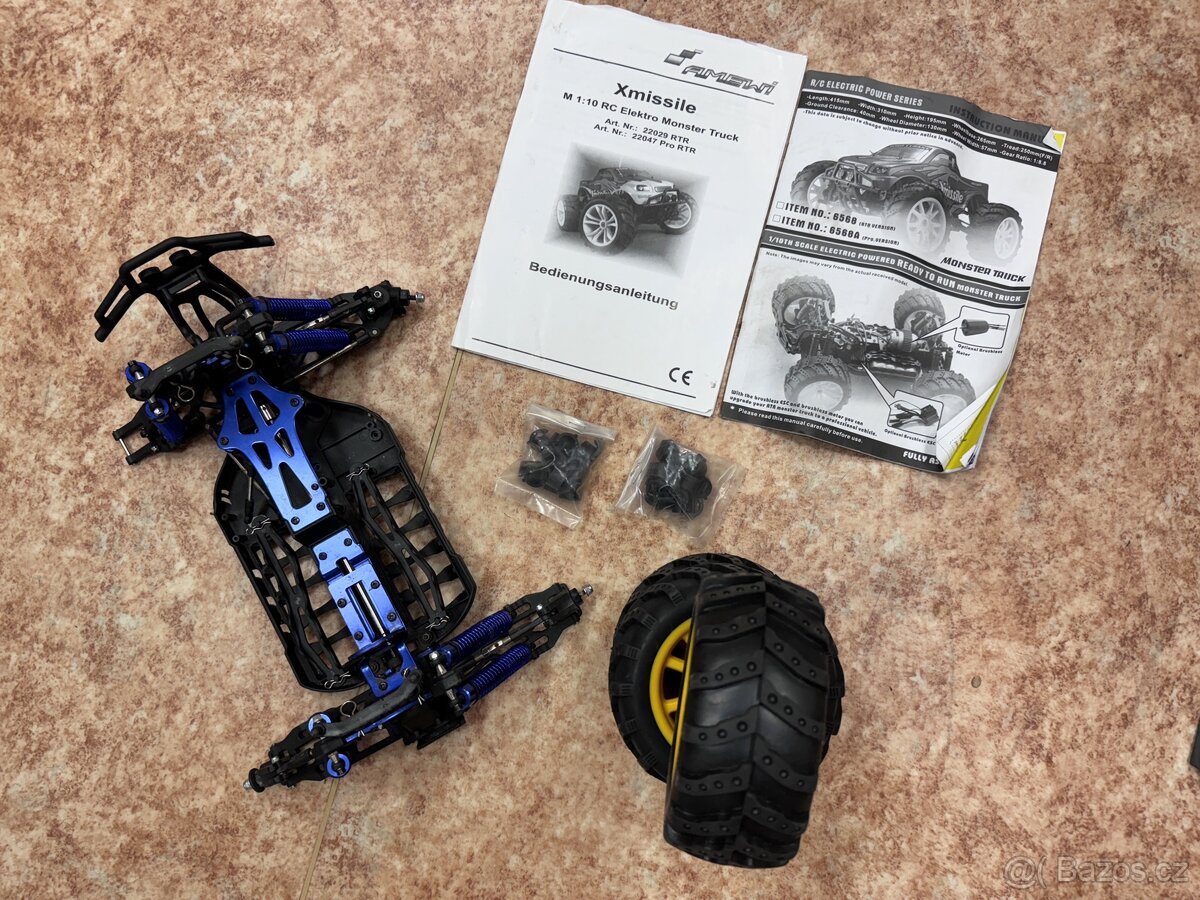 Amewi Xmissile 1:10 RC Elektro Monster Truck