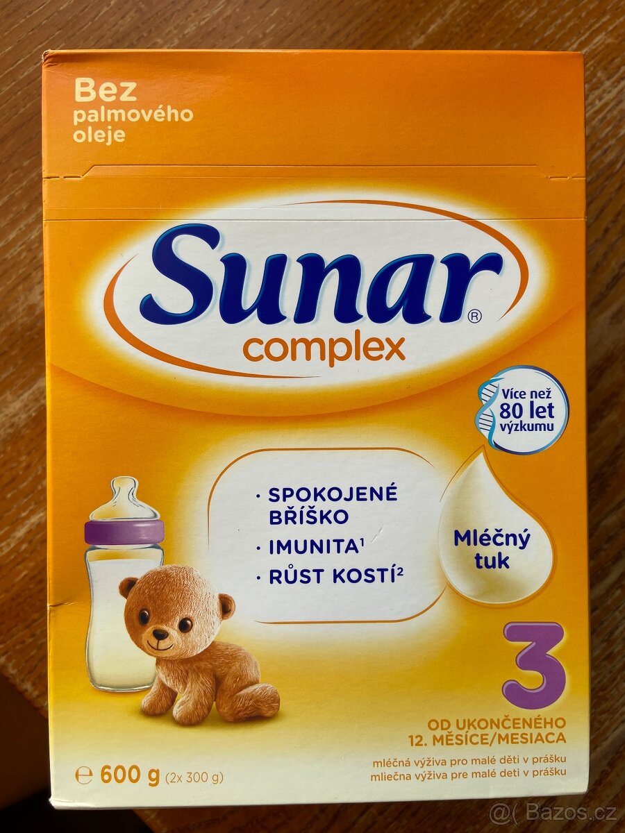 Sunar 3, complex -  3x originální balení