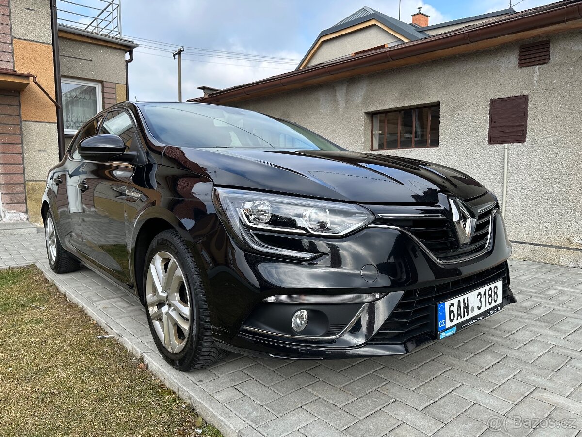 Renault Megane 1,6i, 84 kW Limited, ČR, 62 tis.KM, 1/2018