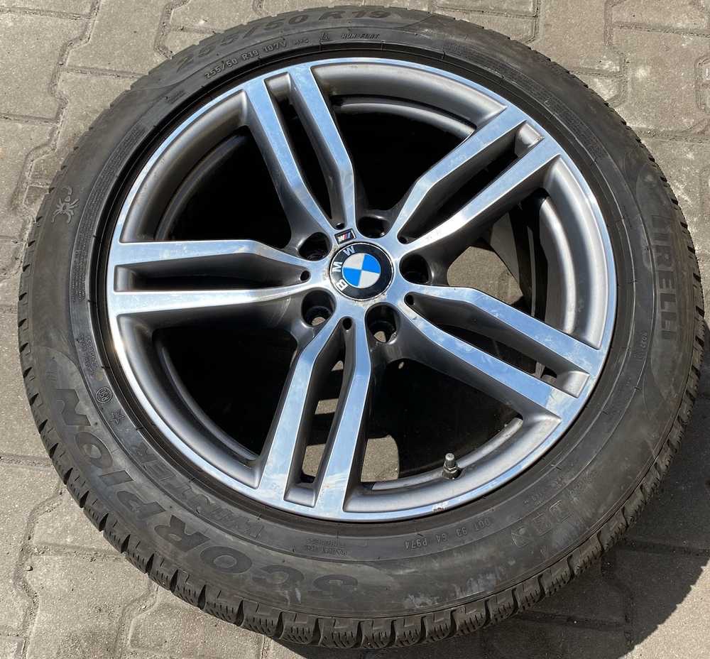 Sada originál BMW X6 Přední 9x19" ET48 5x120x74 a Pirelli