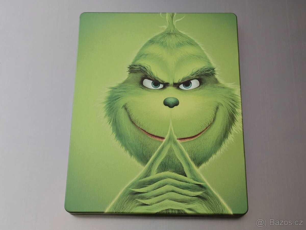 GRINCH (2018) (BD steelbook, CZ dabing)