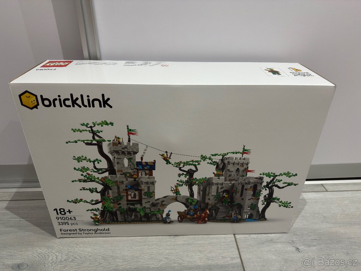 2x LEGO Bricklink 910043 Lesní pevnost