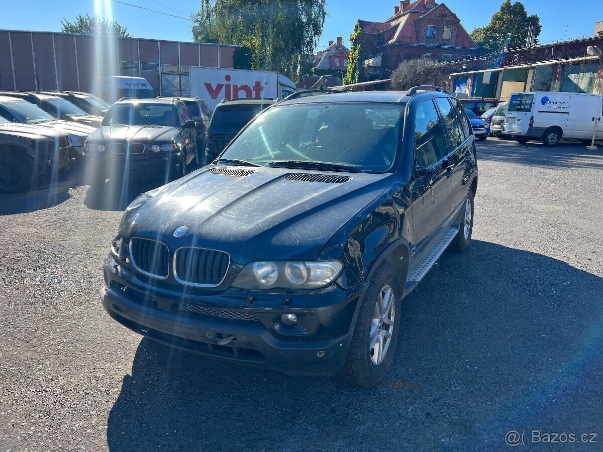 Bmw x5 e53 3.0d 160kw Blacksaphire na díly