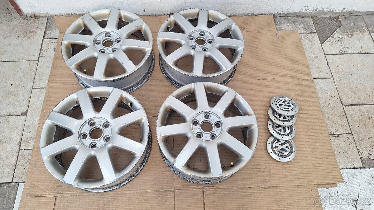 Alu kola VW 17" 5x112 6J ET48,5 Touran Golf