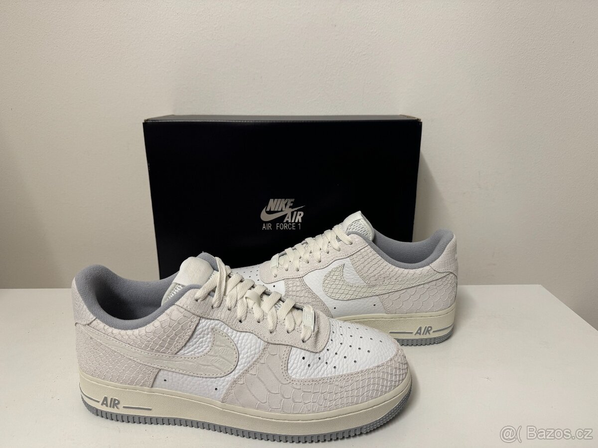 Nike Air Force 1 '07 White Python vel.44/28cm