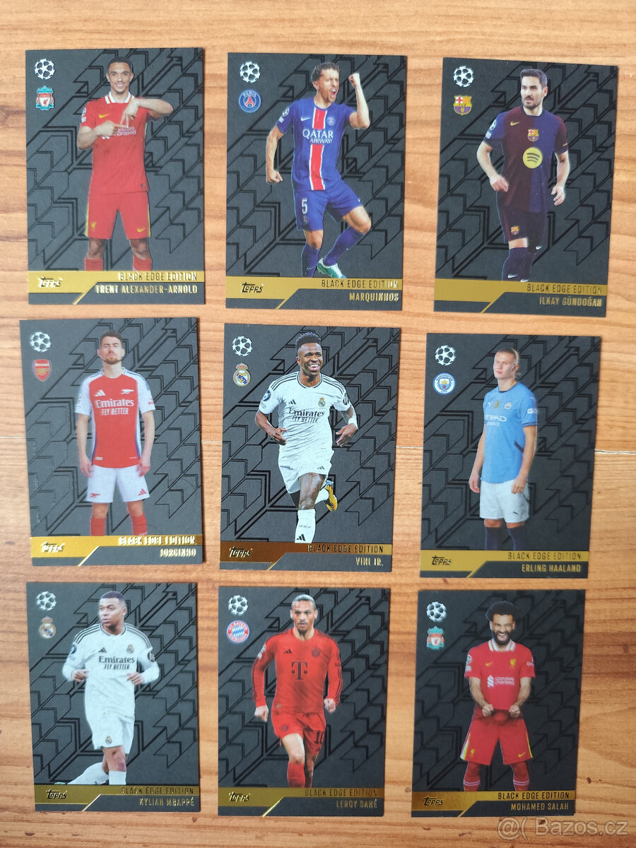 Fotbalové kartičky Match Attax 2024/25 - Black Edge