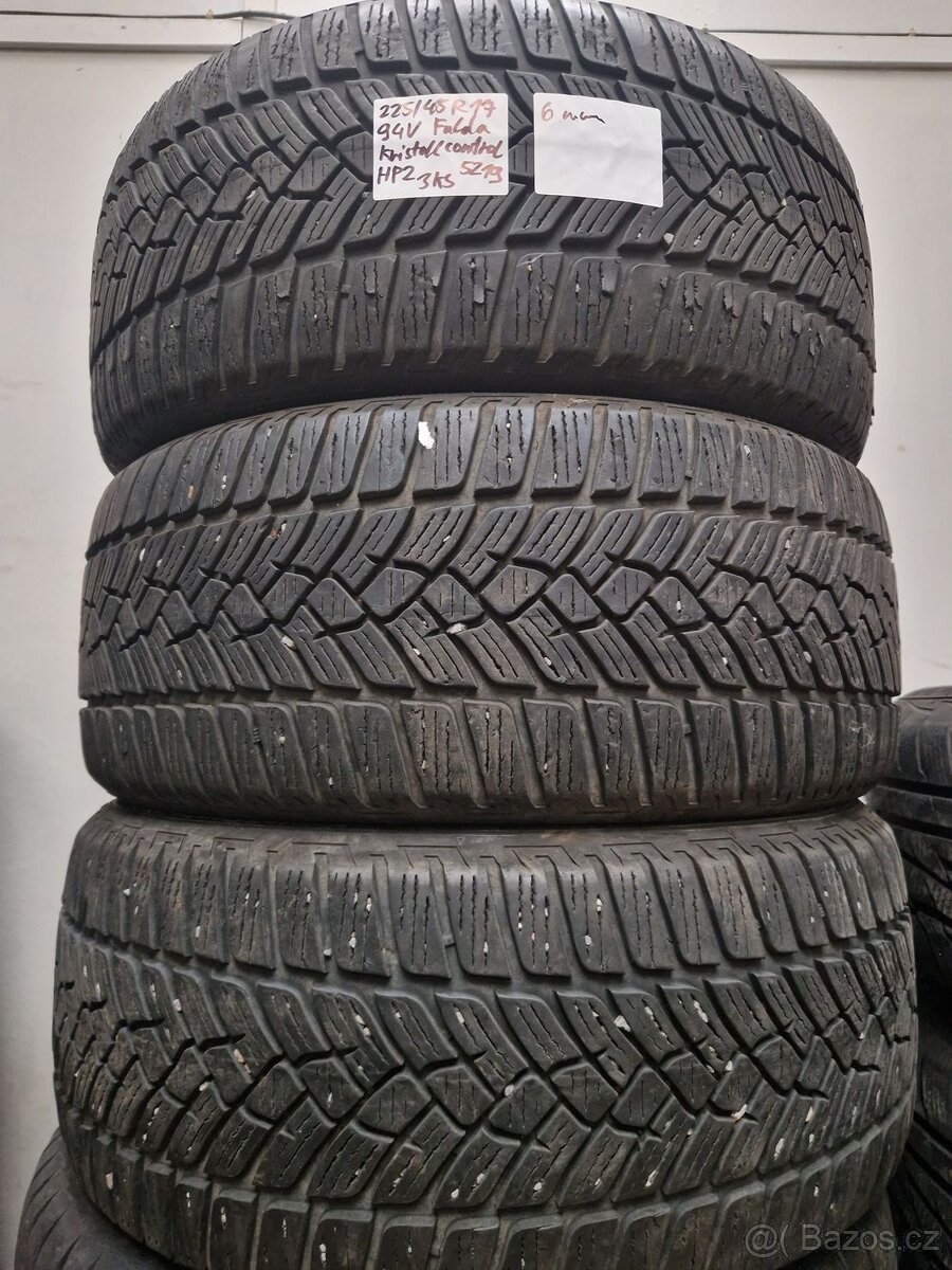 225/45 R17 94V zimní pneu Fulda 3ks