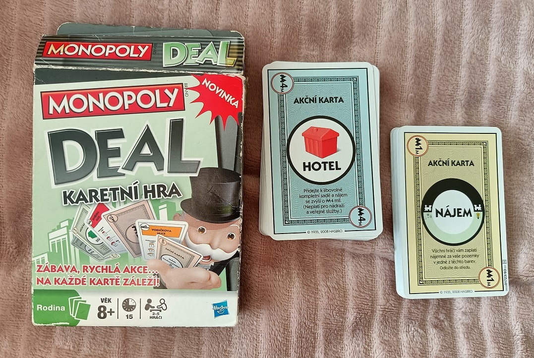 Monopoly Deal - karetní hra - KOUPÍM