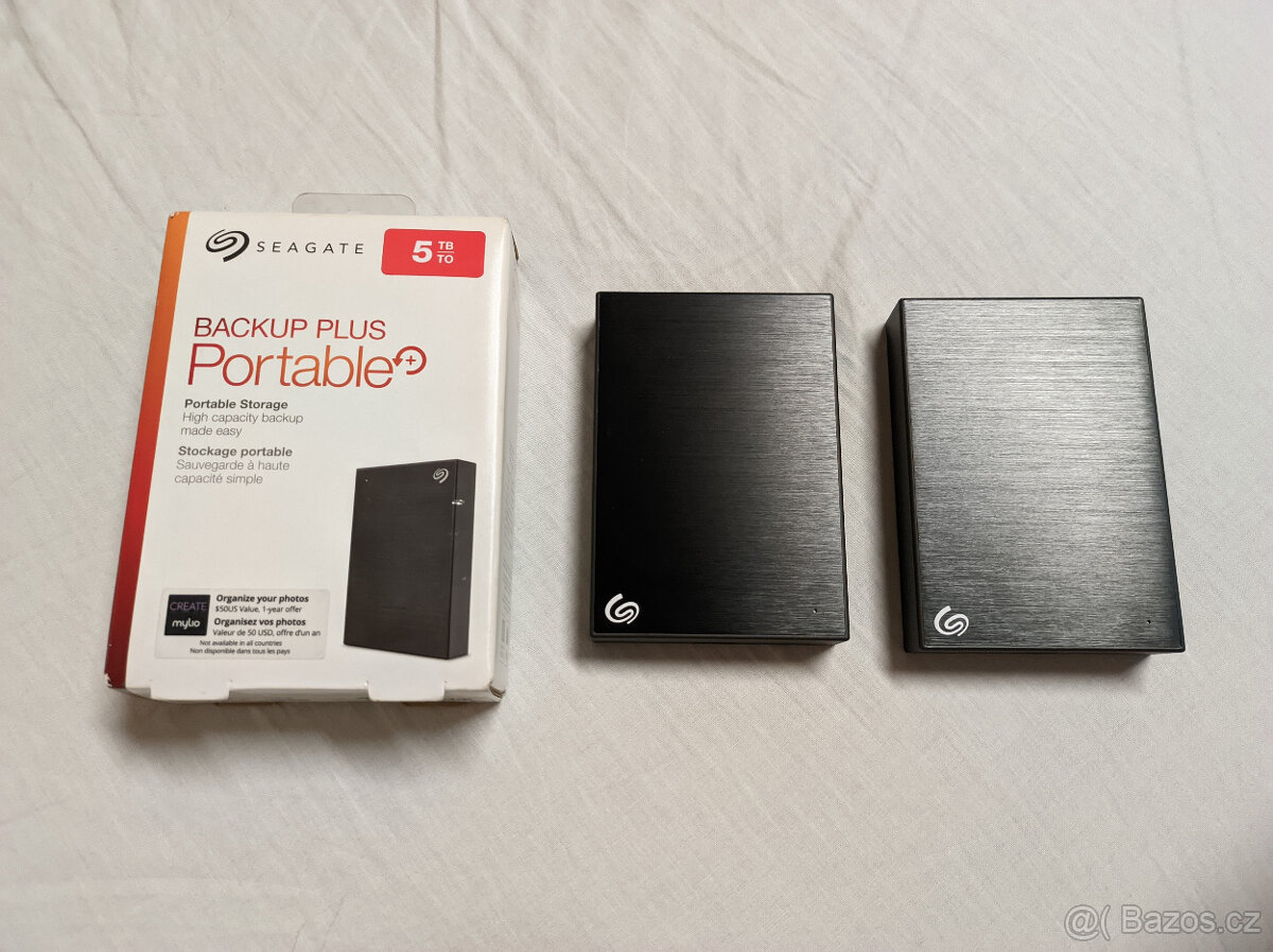 Seagate Backup Plus Portable 5TB (2 kusy)