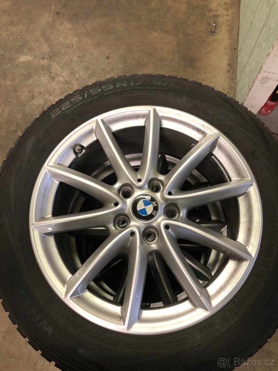 Bmw X2 ZIMNÍ sada orig disky  225/55 r17 NOKIAN