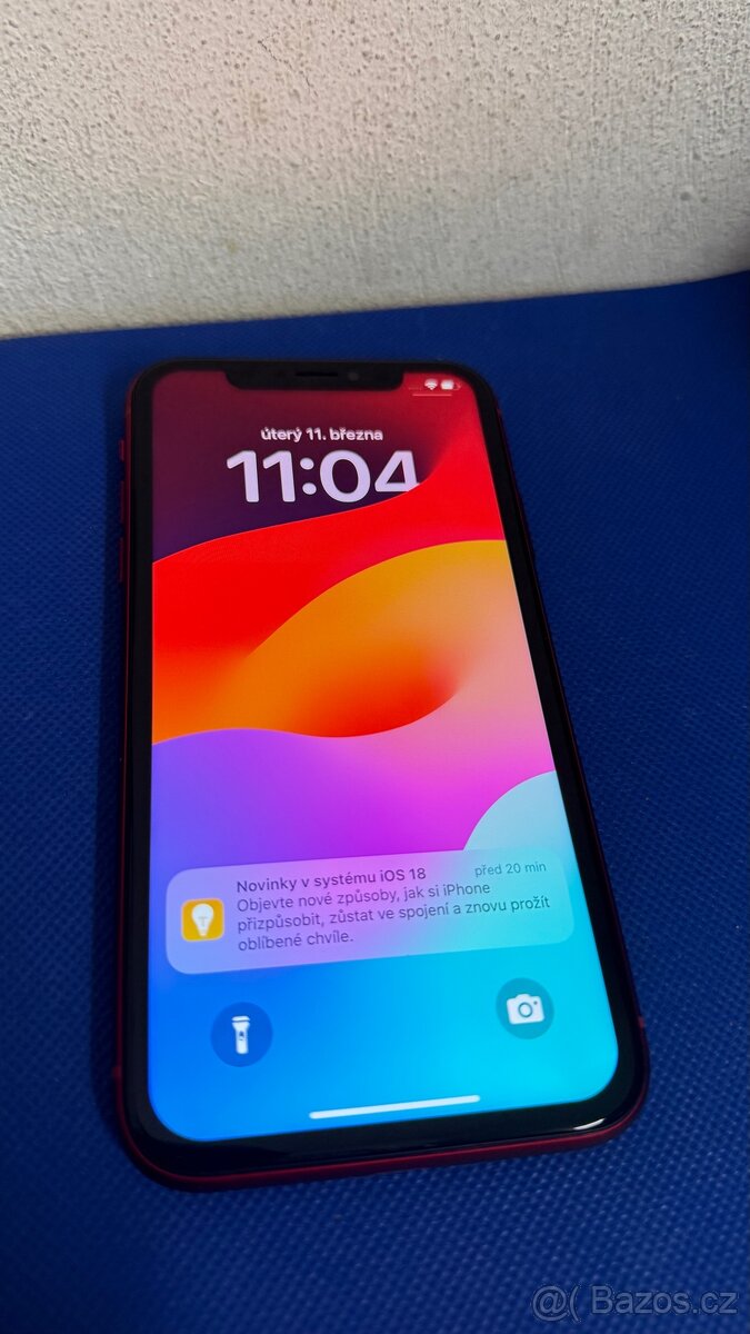 iPhone XR 64GB Red Edition, pěkný stav