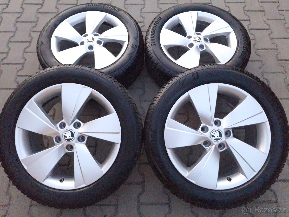 Disky originální Škoda Superb III 5x112 R17 Zeus