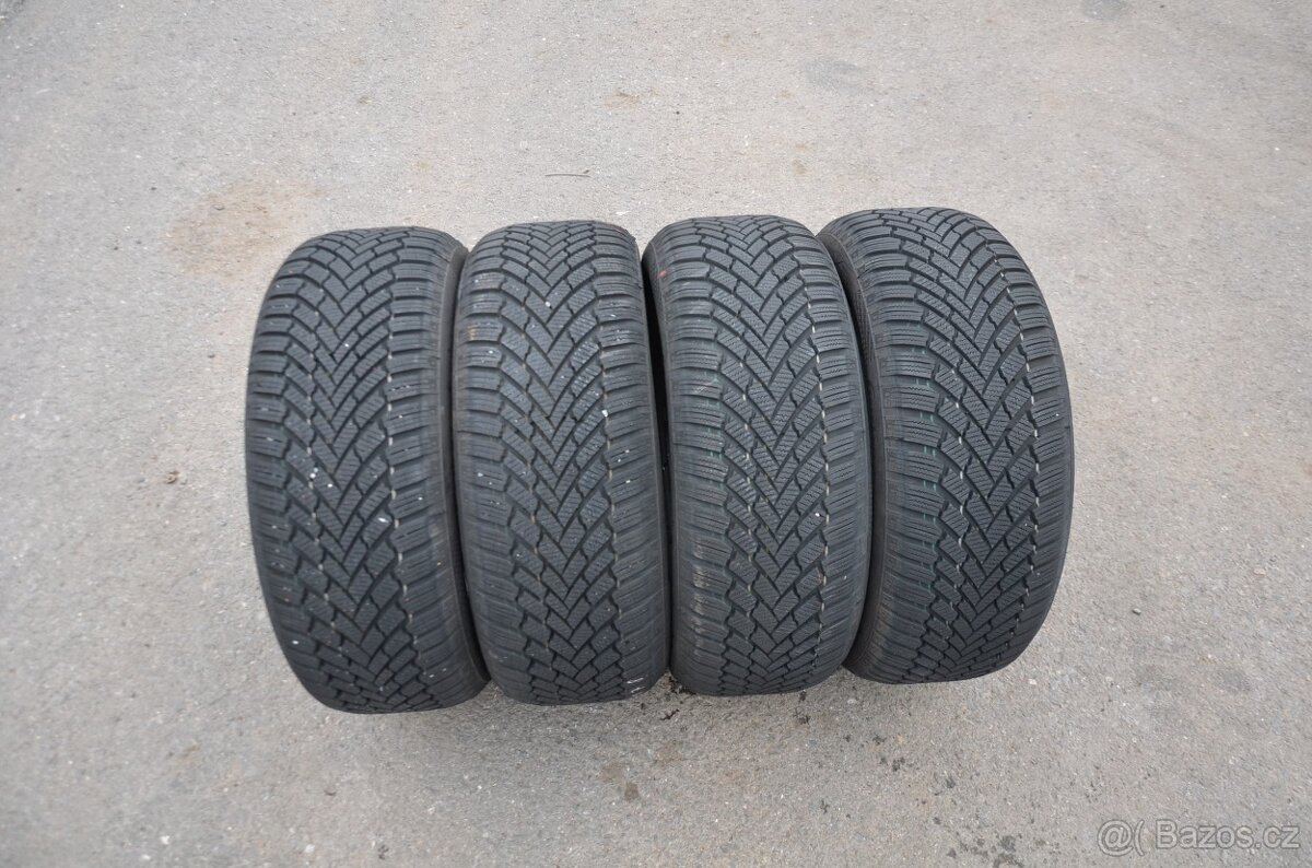 215/55 R16 Continental skoro nové zimní pneu