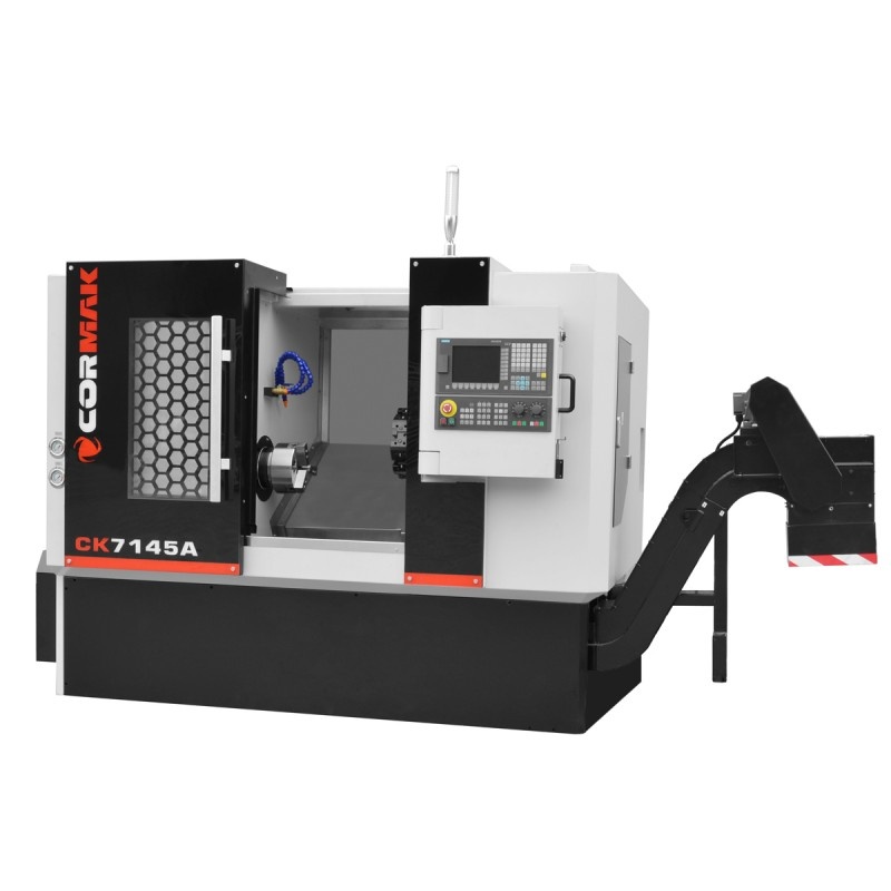 Soustruh CNC CK7145AP se šikmým lůžkem