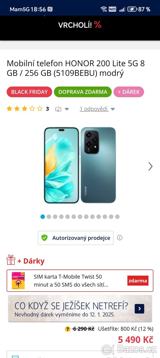 Honor 200 lite 5G