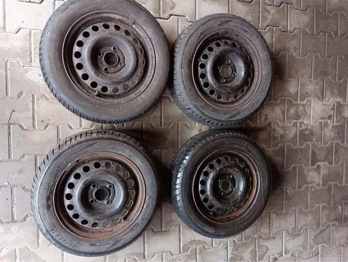 Kola R14, 185/65R14, 4x100, ET49. Opel...