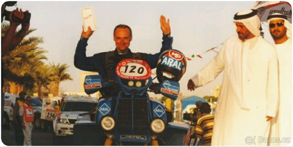 Yamaha Banshee 650 Rally Paris Dakar 1999 (Josef Macháček)