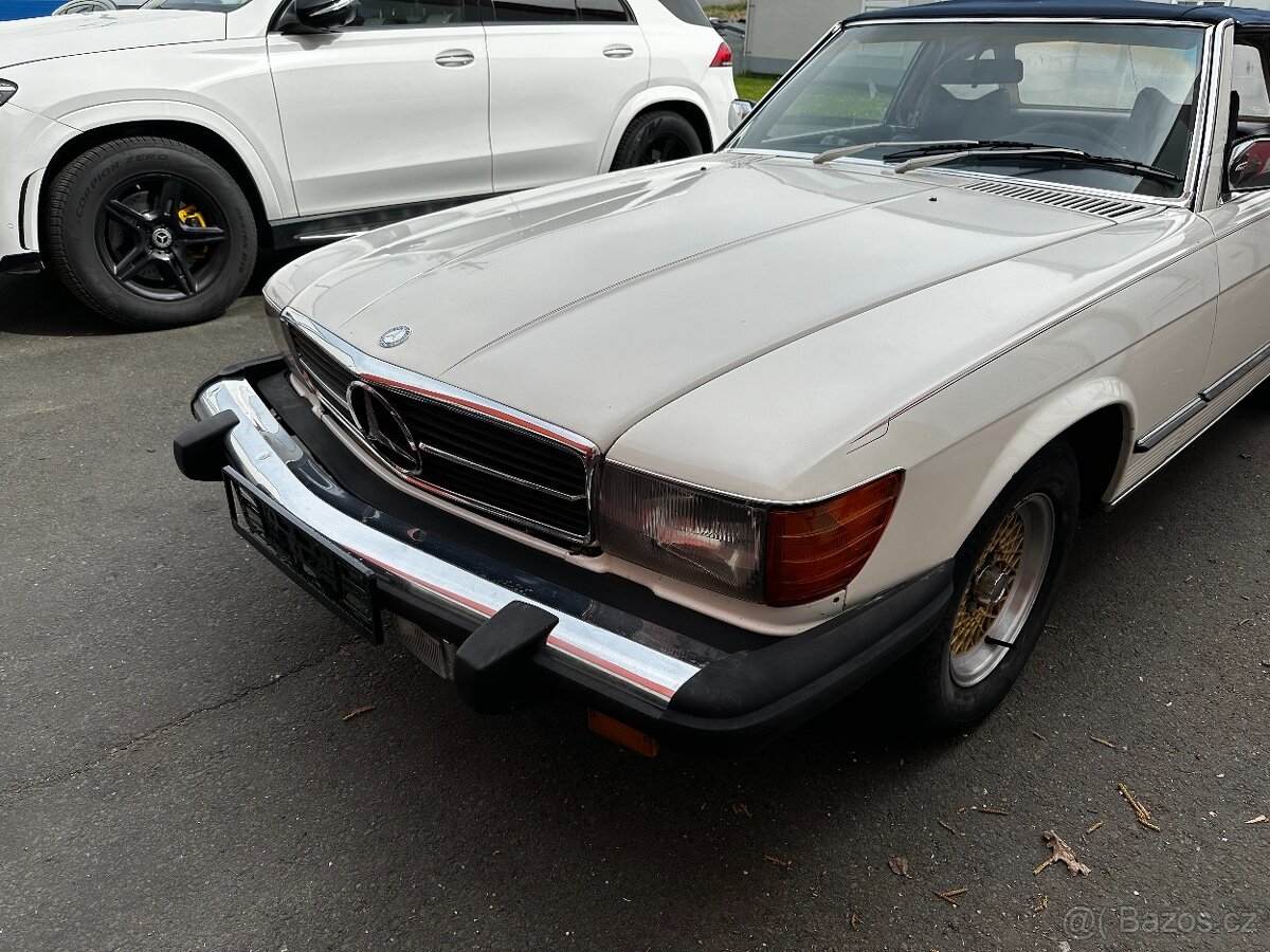 Mercedes R107 US Nárazníky