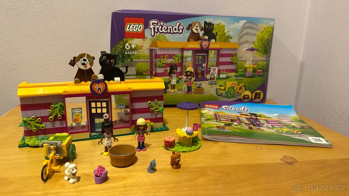 Lego friends 41 699 Mazlíčkova kavárna