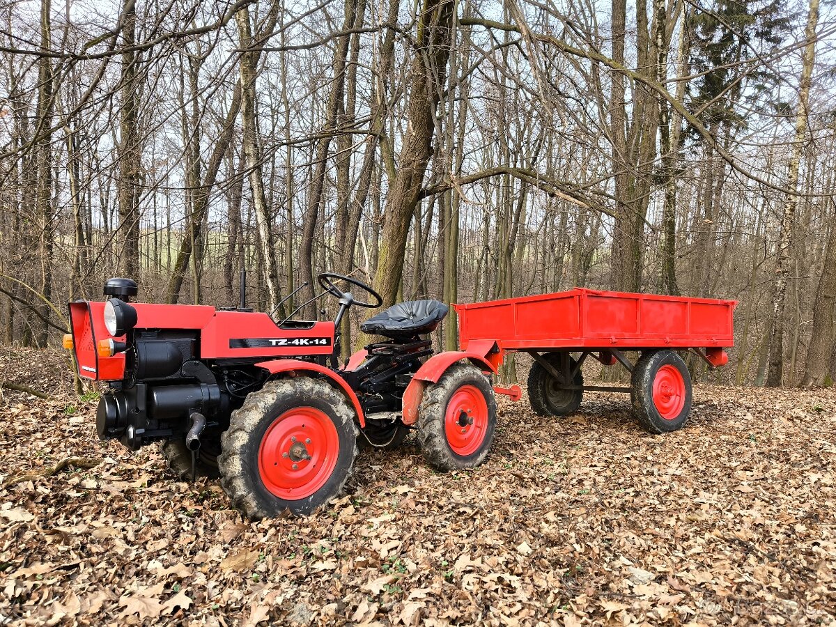 Malotraktor Tz-4k-14 Slávia 4x4