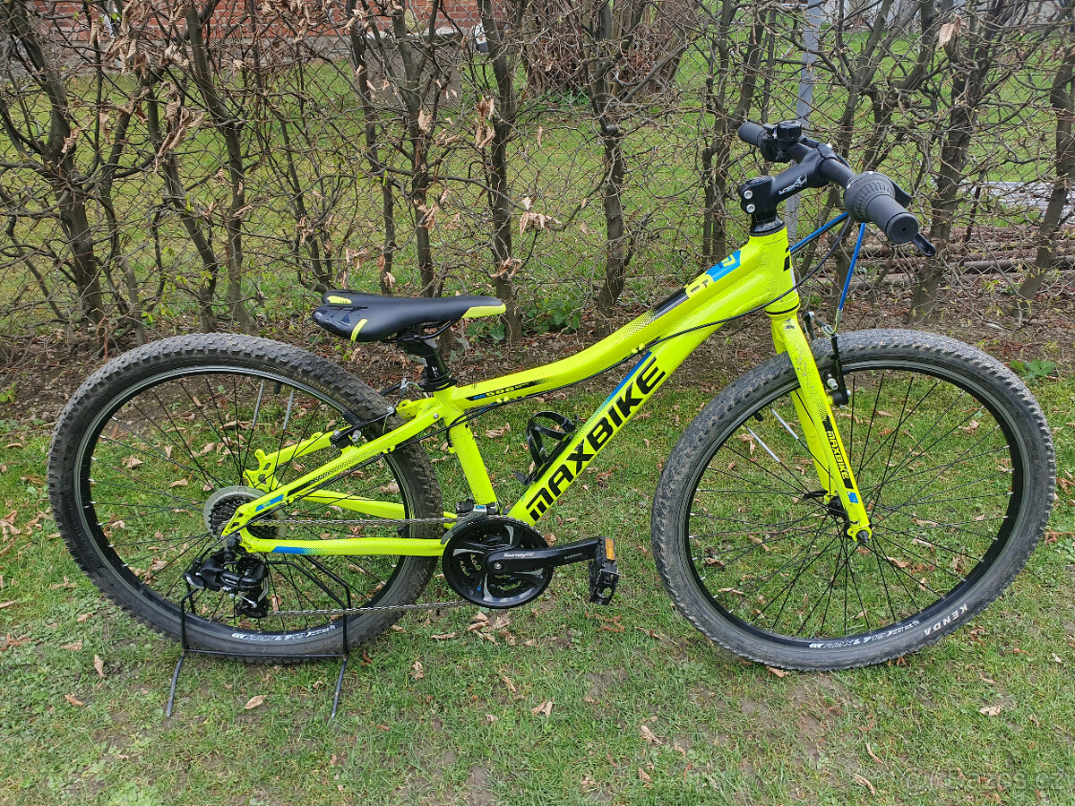 Odlehčené 26" horské hliníkové kolo MAXBIKE, malý rám 13,5"