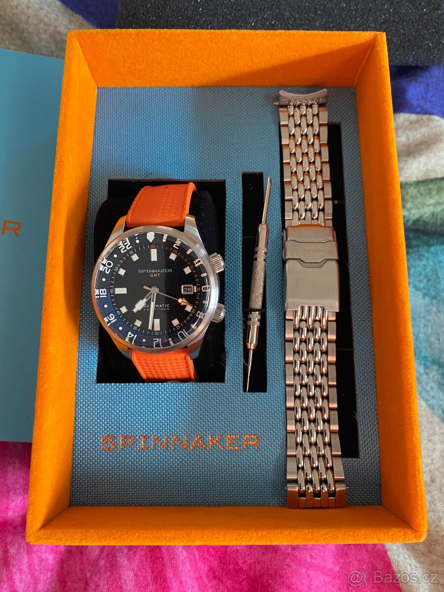 Spinnaker Bradner GMT Automatic 42mm aut.strojek SEIKO