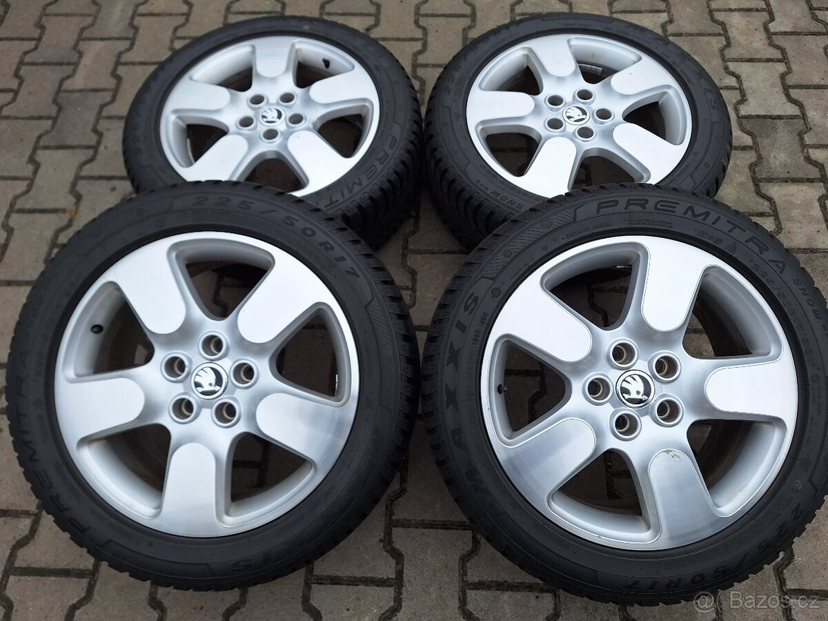 Disky originální Škoda Octavia Scout 5x112 R17 Proteus