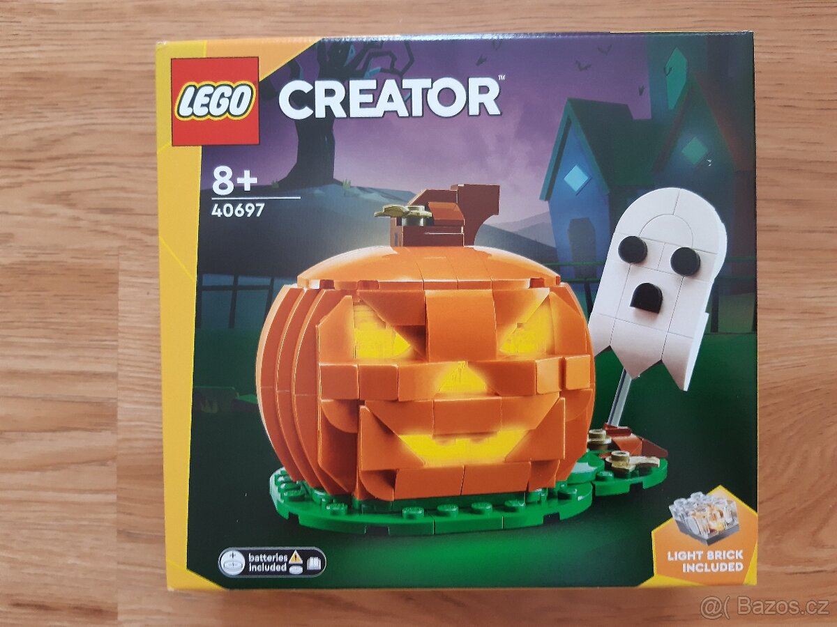 redám Lego GWP 40697 Halloweenska tekvica