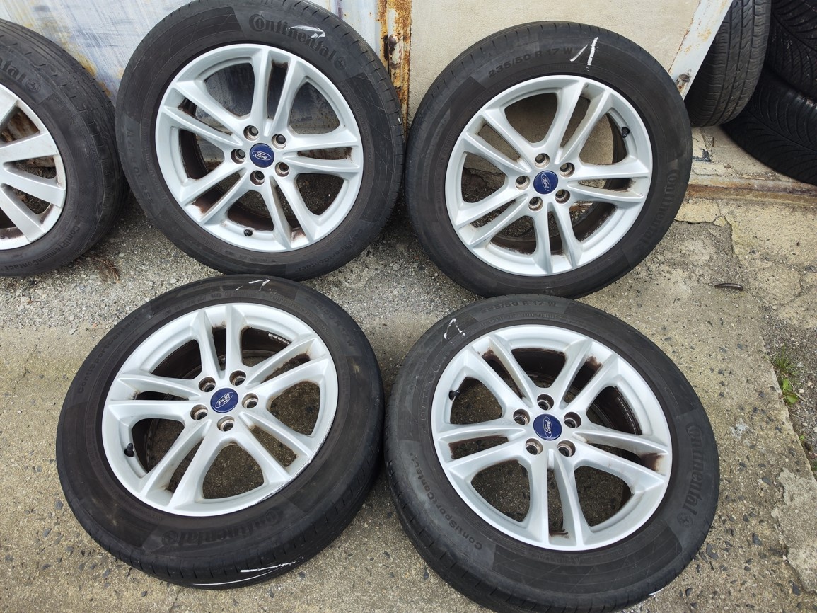 17"letní alu sada 5x108 origo Ford Mondeo 5 235/50 Conti