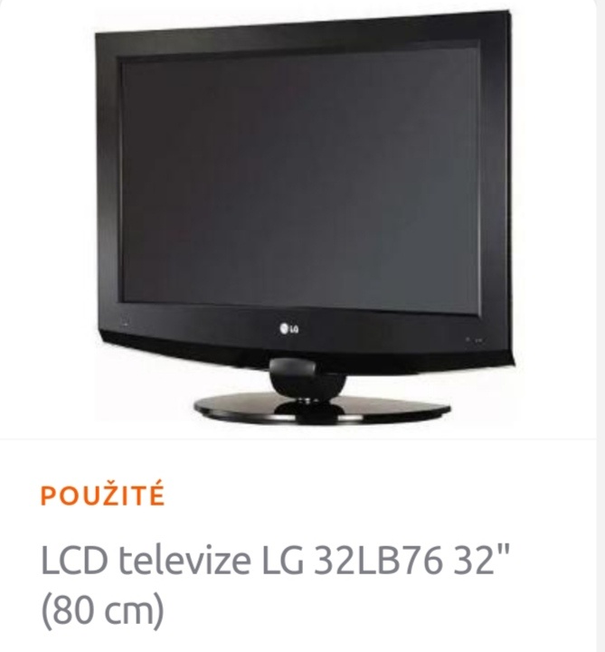 TV LG, plně funkční