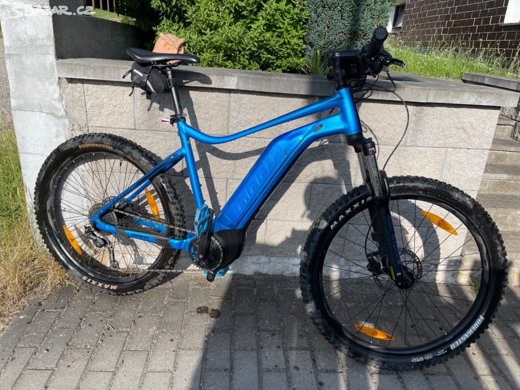 Horské elektrokolo Giant Fathom XL, Metalic Blue