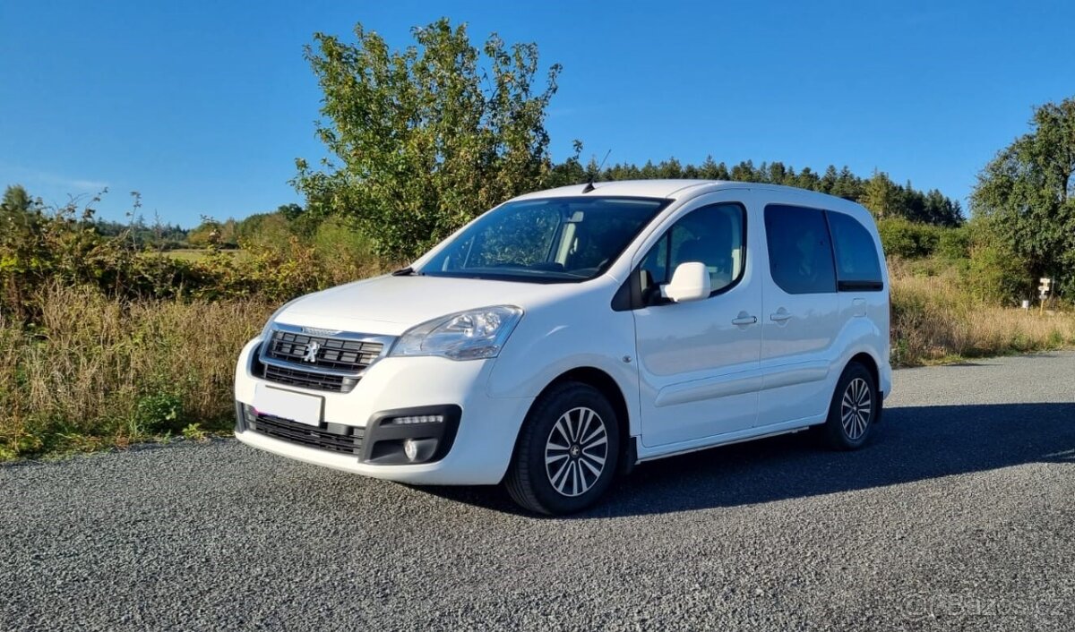 Peugeot Partner Tepee, 1.6 HDI, nové v ČR, tažné