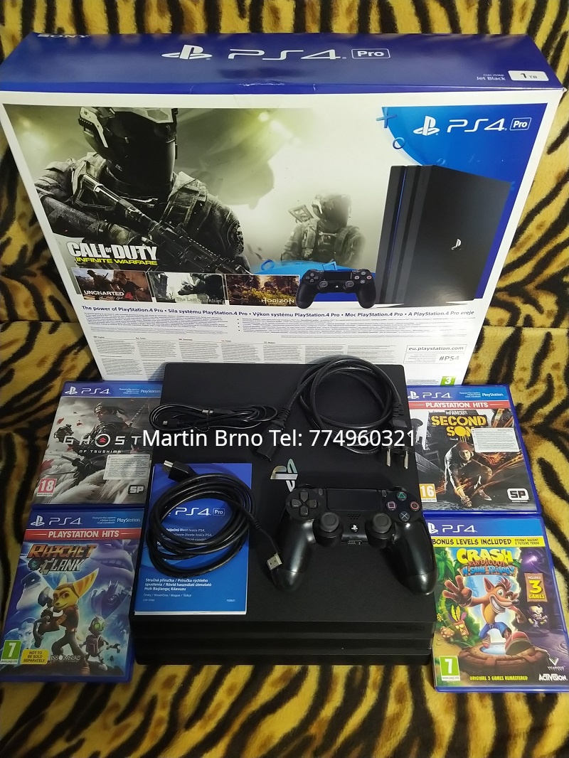 Sony Playstation 4 PRO 1TB - TOP STAV