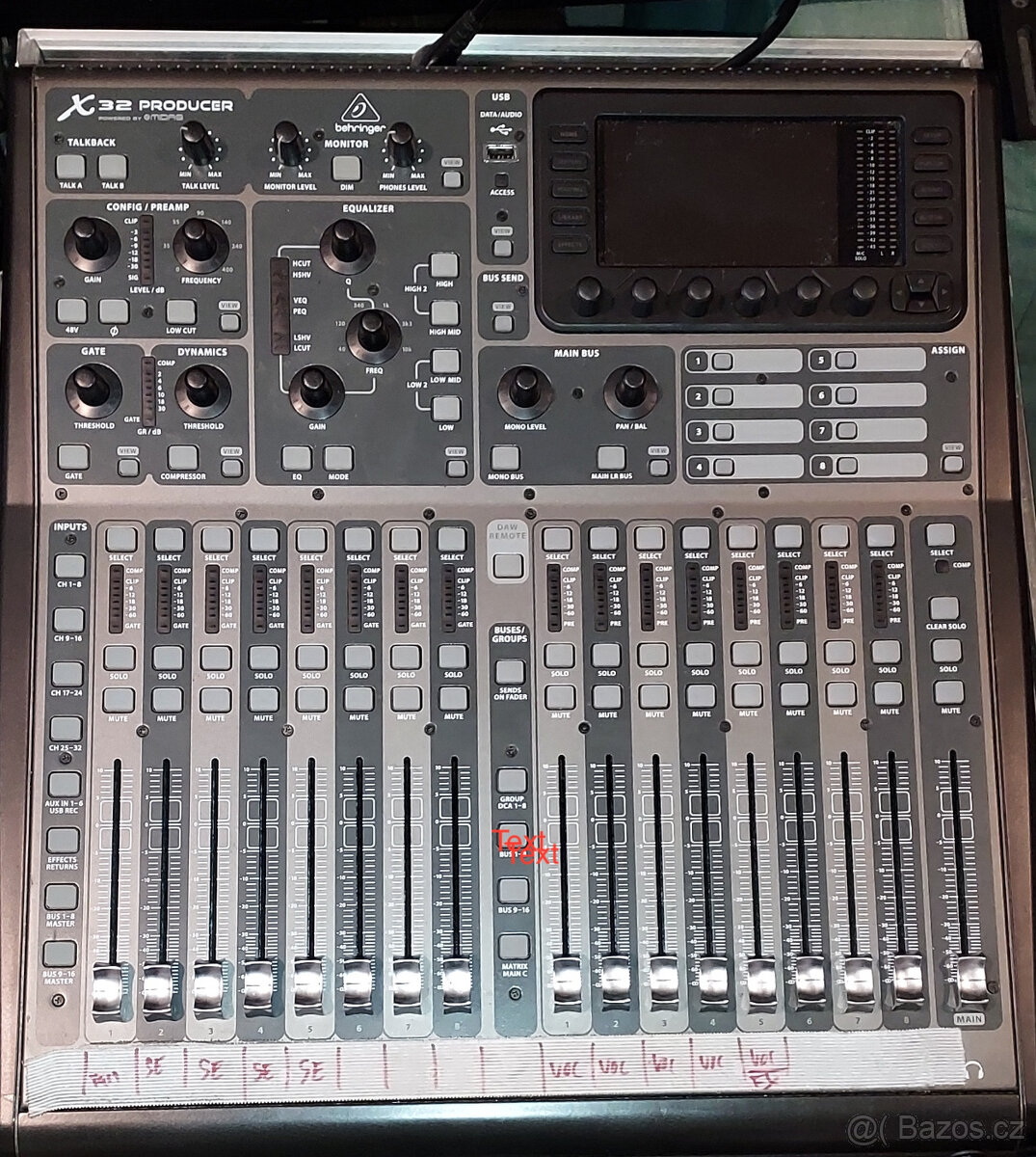 Prodám mixpult Behringer X 32 Producer + kufr.