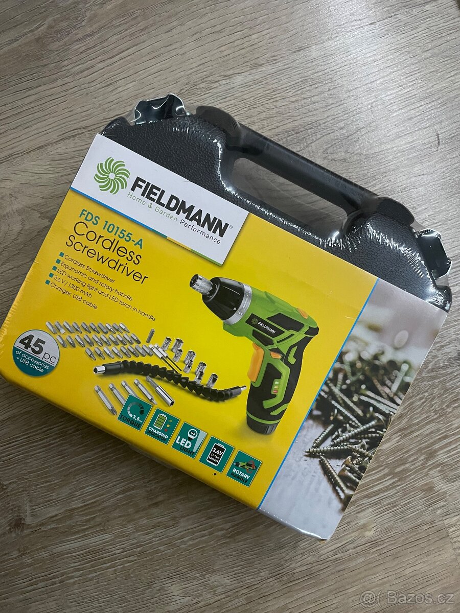 FIELDMANN FDS 10155-A aku šroubovák