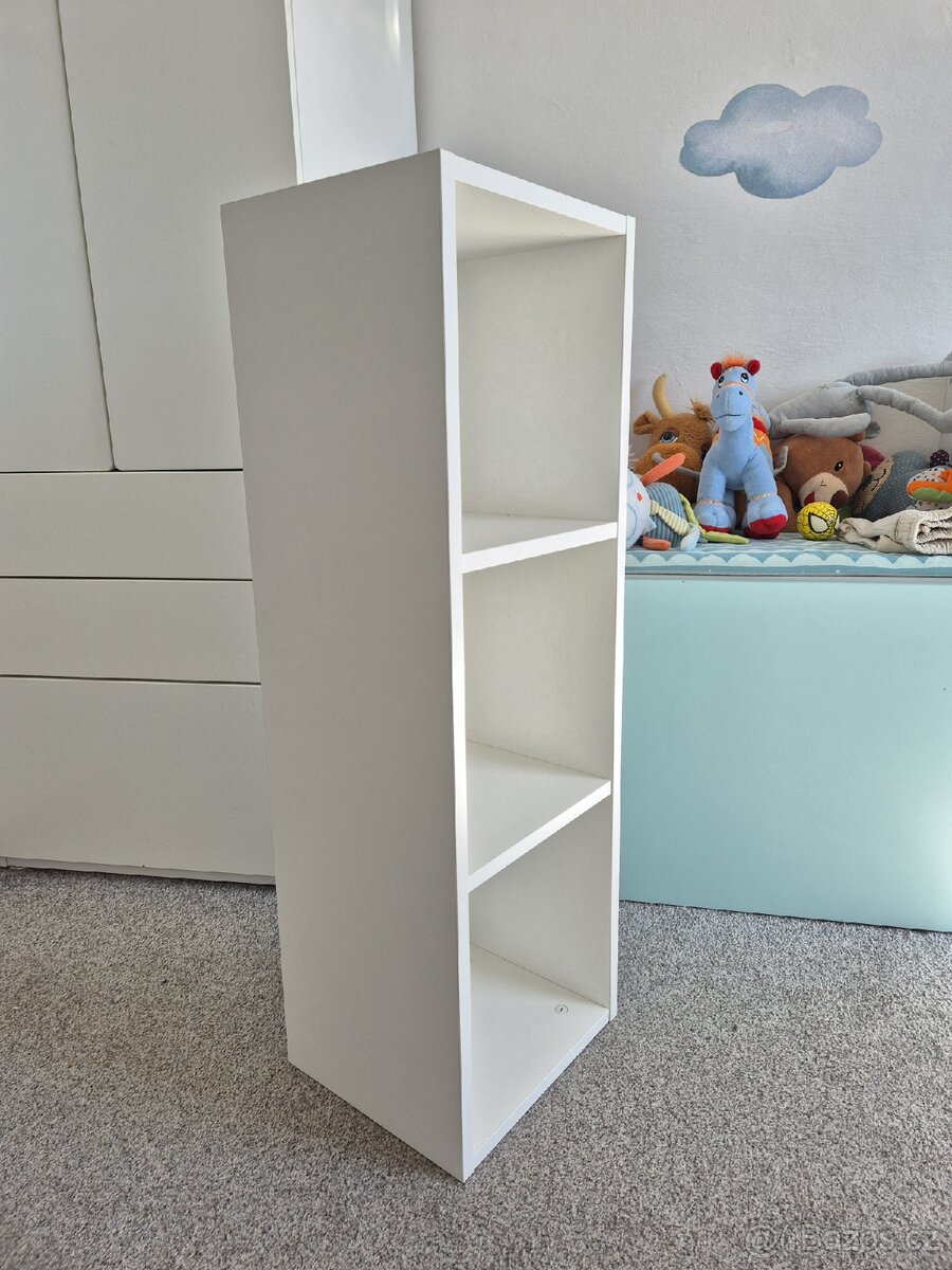 2x IKEA SMAGORA Regál bílý 29x88 cm