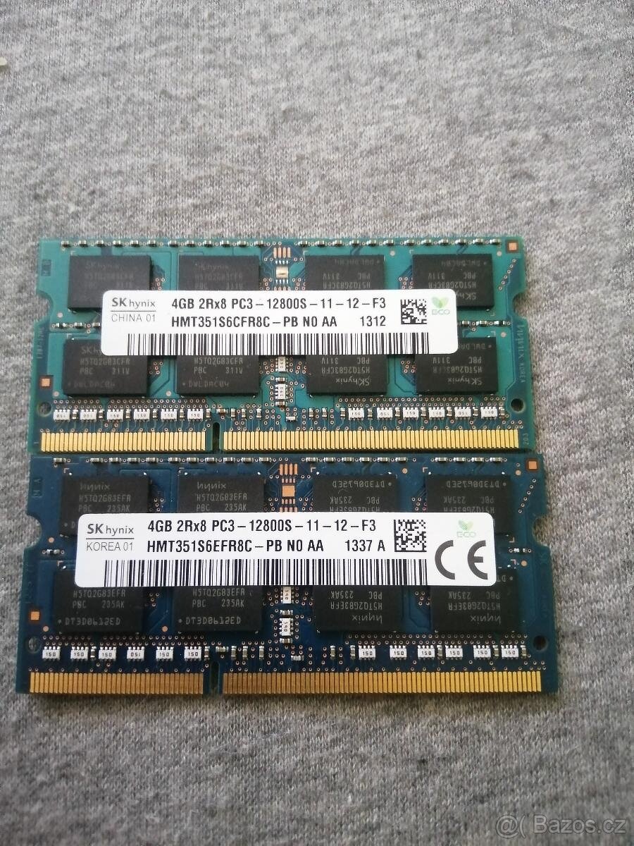 RAM SODIMM DDR3 4GB