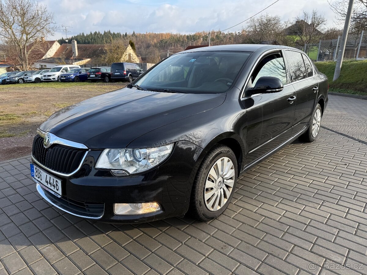 Škoda Superb 2.0 TDI 103kw 9/2010 / Koupeno ČR / NAVI