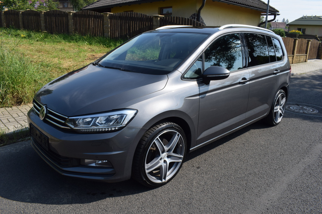 VW Touran 3 2.0TDI 110kW, 7 míst, NAVI, LED SV, PO ROZVODECH