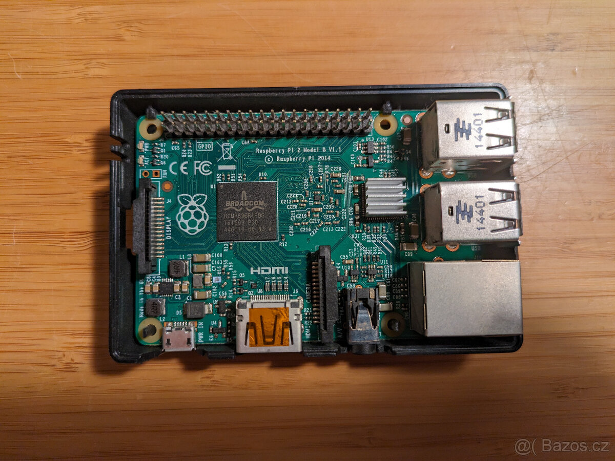 Raspberry Pi 2 Model B v1.1, 1GB RAM