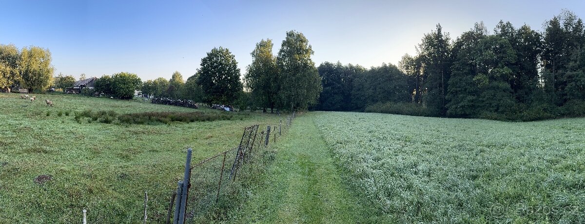 Stavební pozemek na samote u lesa