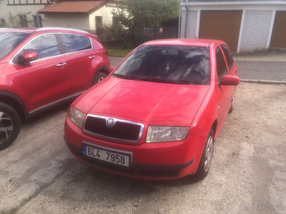 Škoda Fabia 1.4 Mpi 44kw Rok 2003. Klima, el.okna