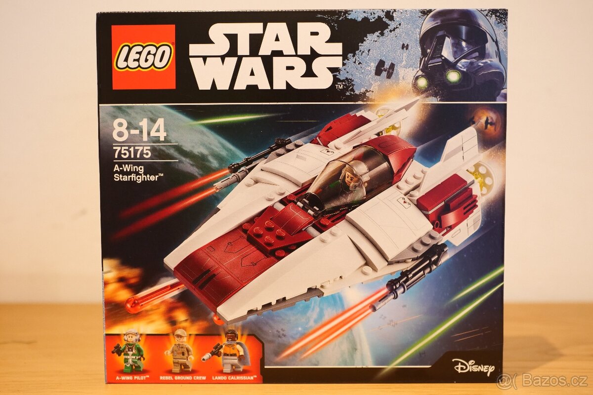 LEGO Star Wars 75175 A-wing Starfighter - top stav - nove