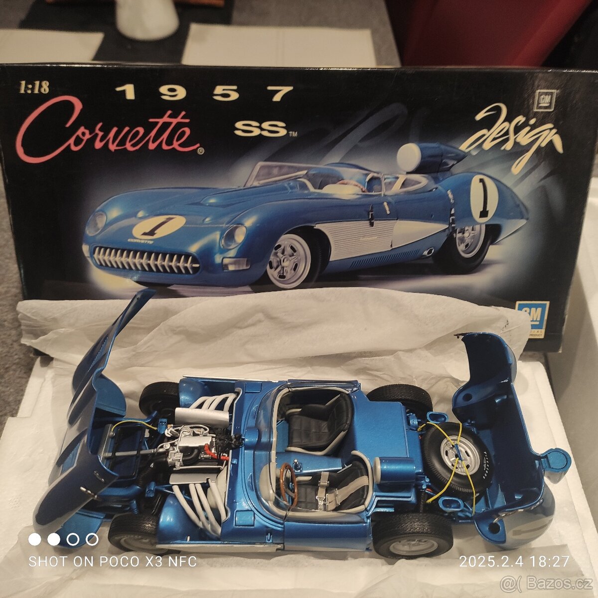 Corvette ss 1957 Autoart 1:18